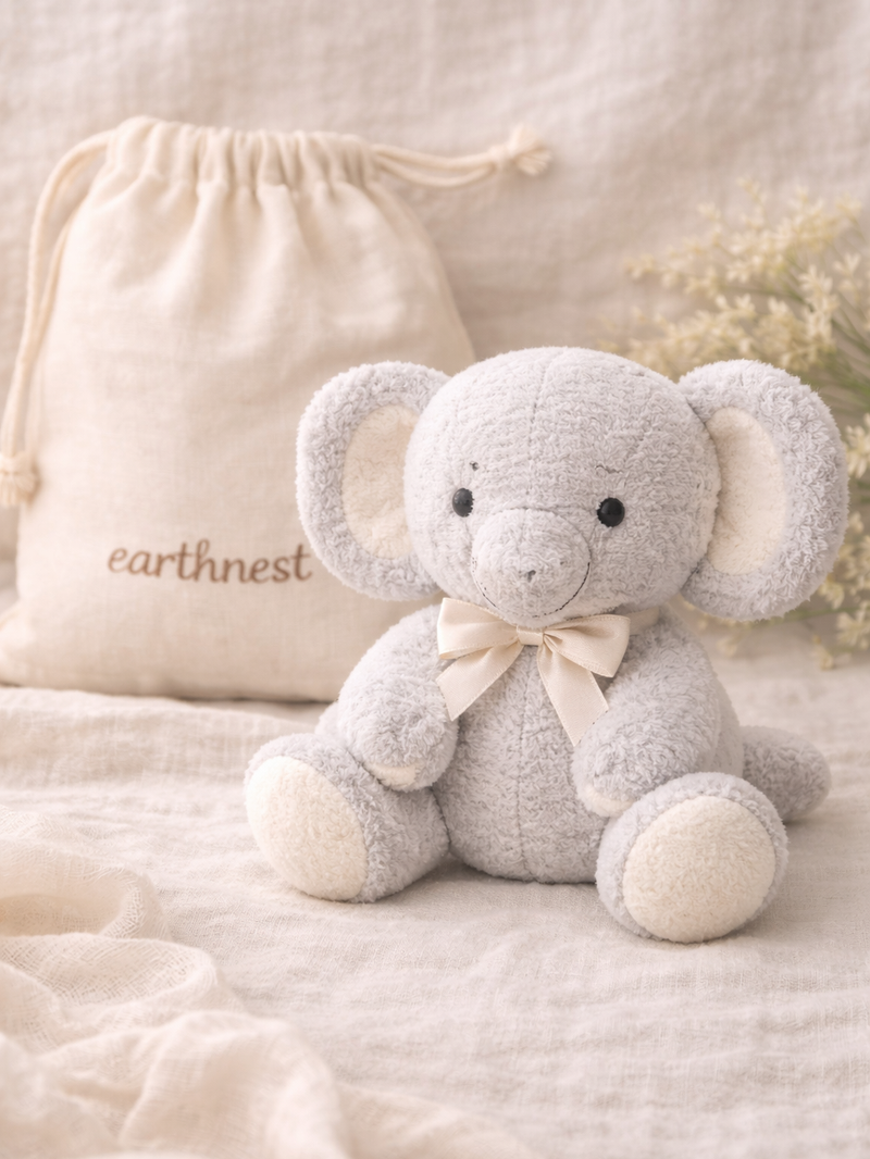 Organic Elephant Plush