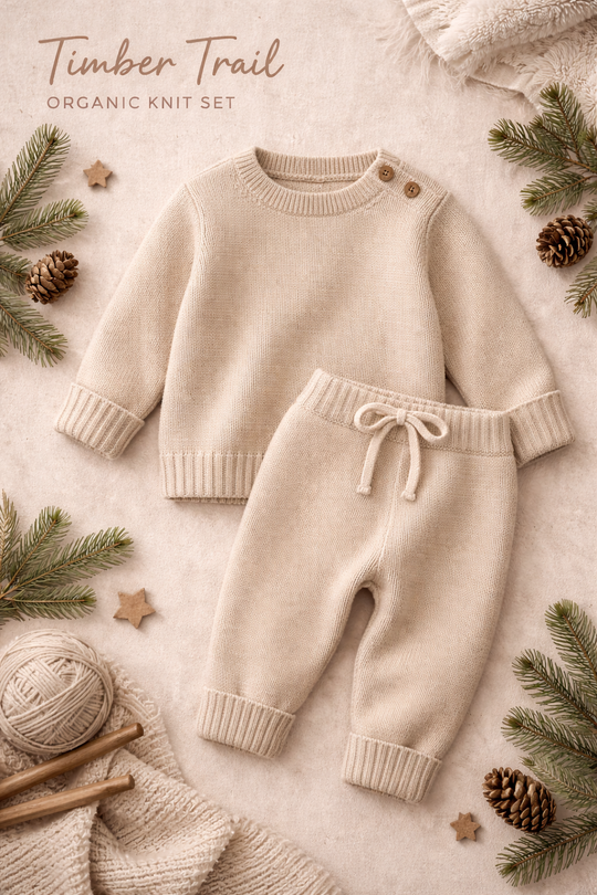 Timber Trail Organic Knit Set