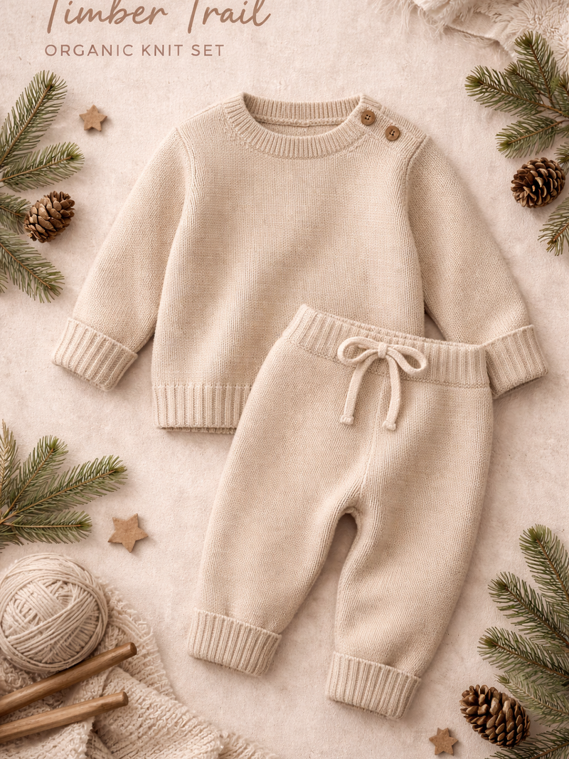 Timber Trail Organic Knit Set