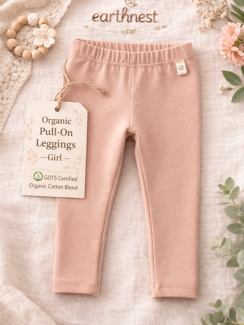 Organic Pull-On Leggings — Girl