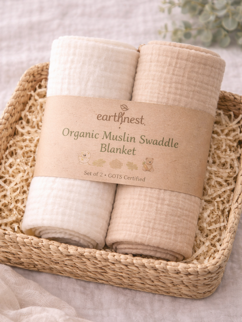 Organic Muslin Swaddle Blanket