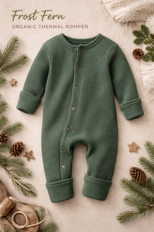 Frost Fern Organic Thermal Romper