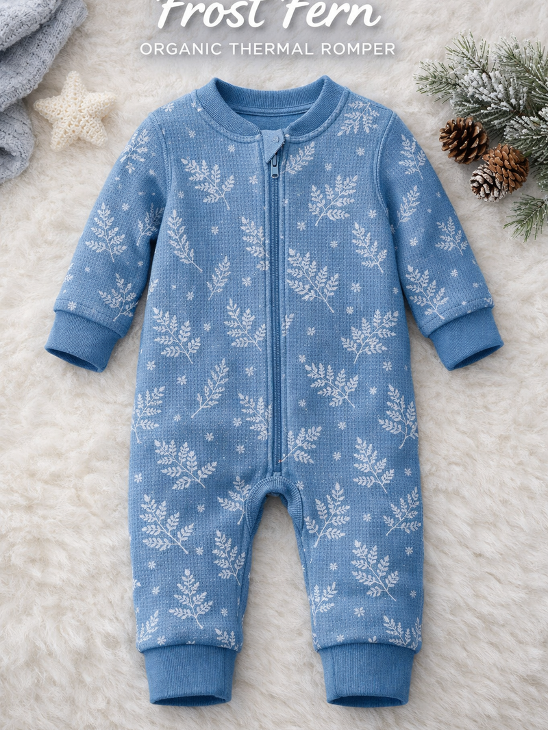 Arctic Sprout Organic Thermal Romper