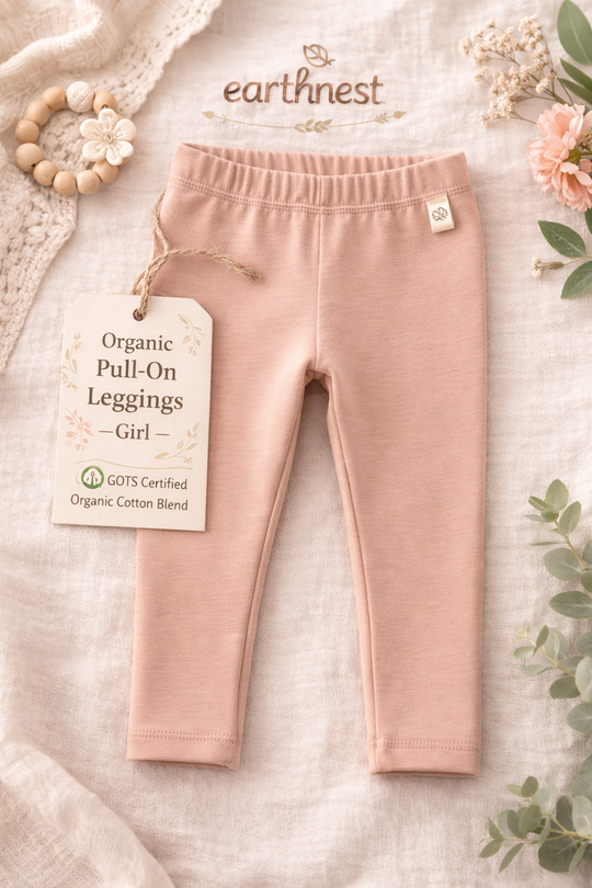 Organic Pull-On Leggings — Girl