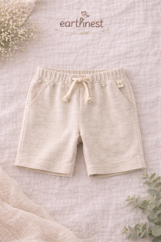 Organic Pull-On Shorts — Boy