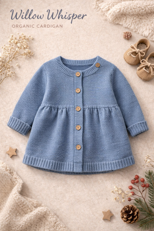 Willow Whisper Organic Cardigan