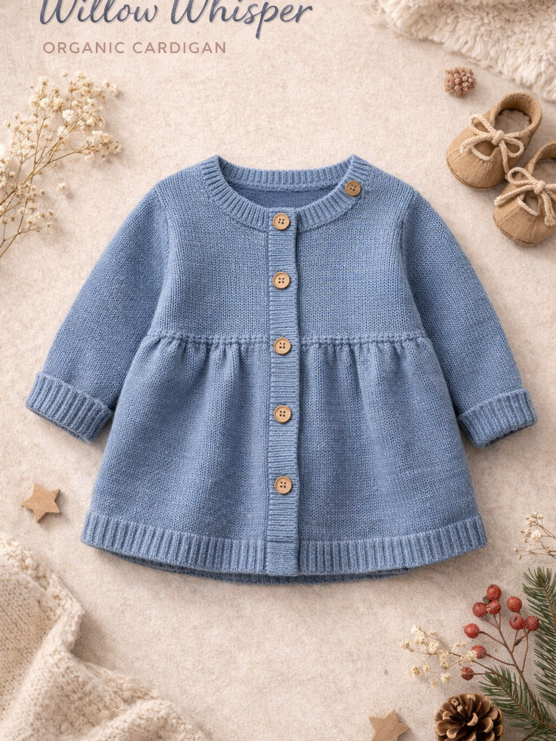 Willow Whisper Organic Cardigan
